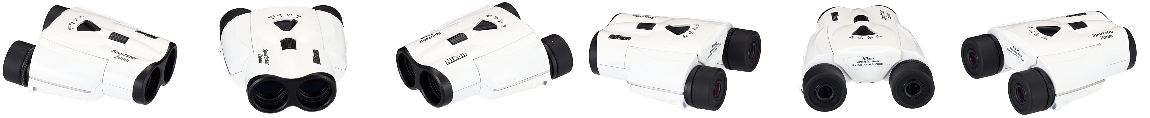 Amazon.com : Nikon Binocular's Sportstar Zoom 8-24×25 White, Small